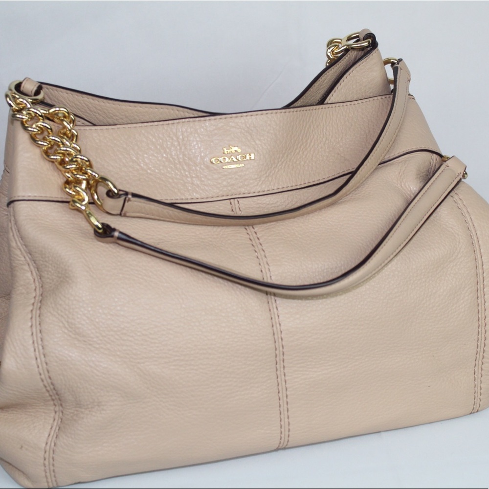COACH Lexy Shoulder Bag in Pink - Picture 10 of 10